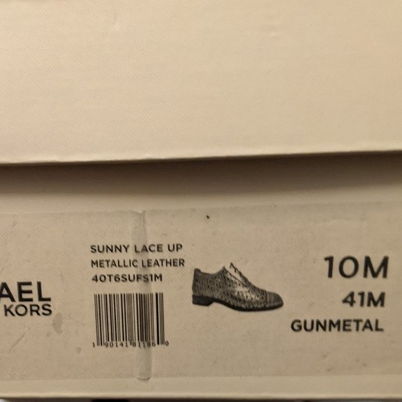 MICHAEL Michael Kors Sunny Lace Up Oxford Shoes (Size 10 M,EURO 41 M) NEW IN BOX